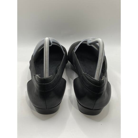 AEROSOLES Women's Black Almond-Toe Slip-On Lightweight Mary Jane Flats SZ 9 - Picture 3 of 8